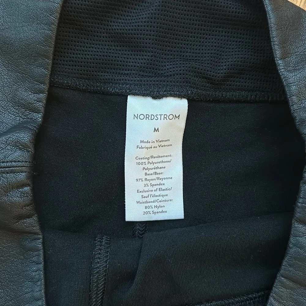 Nordstrom Faux leather leggings - Picture 5 of 7